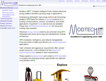 Tablet Screenshot of modtech-corp.com